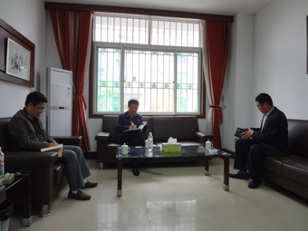 濟南市高新區(qū)領導到我司調(diào)研、視察工作